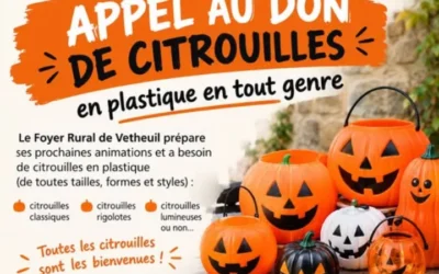 FR Vétheuil – Appel au don de citrouilles